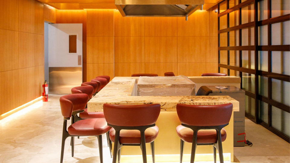First Meridian Lounge- teppanyaki station